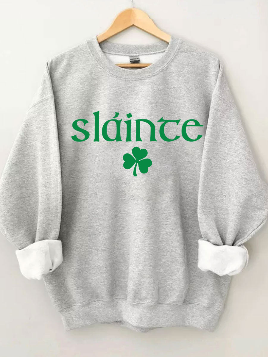 Sweat-shirt Slainte St Patrick