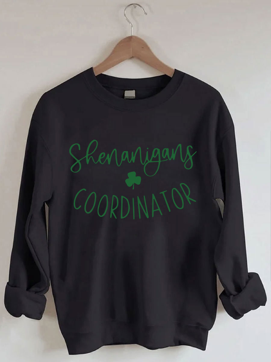 Sweat-shirt du coordinateur des manigances