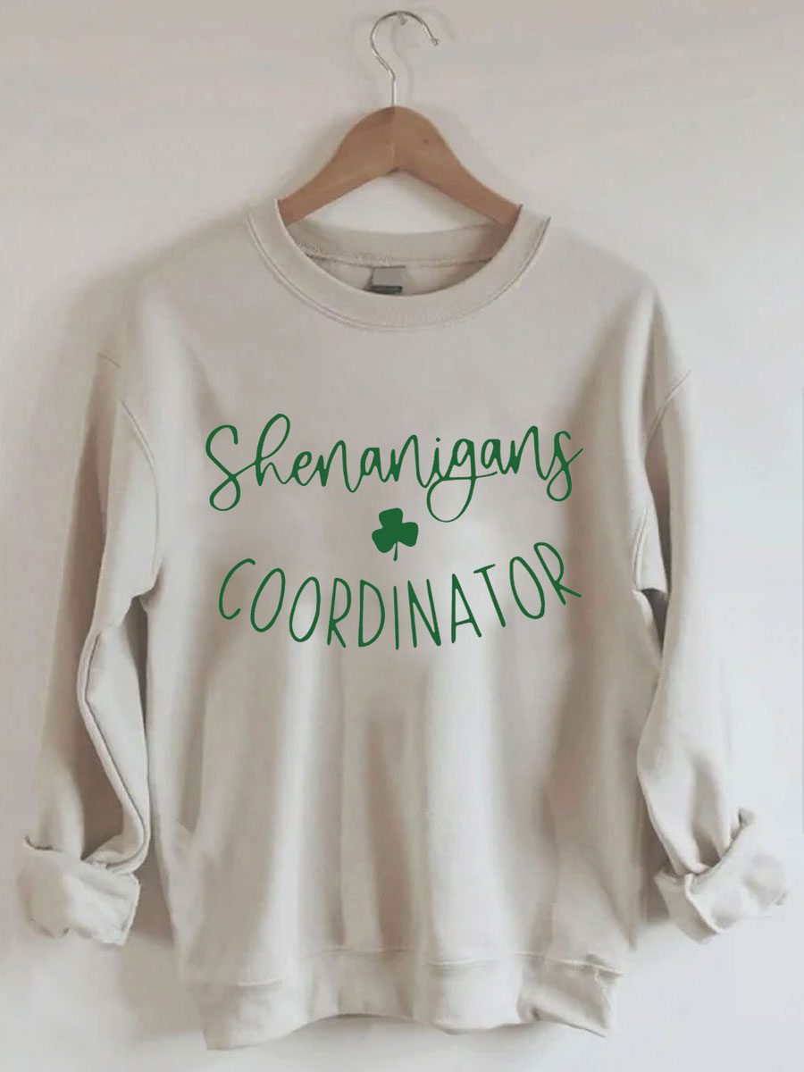Sweat-shirt du coordinateur des manigances