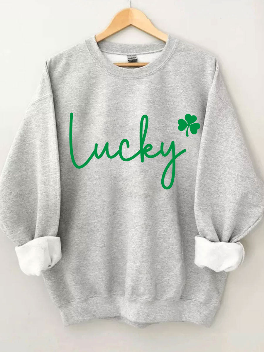 Sweat-shirt porte-bonheur