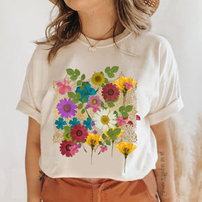 Wildflowers Flowers Boho T-shirt