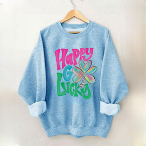 Shamrock Happy Go Lucky Sweatshirt