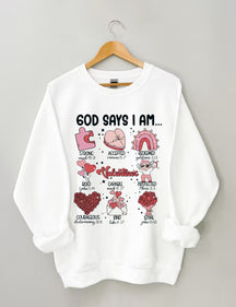 Trendiges Sweatshirt mit Buchstaben-Print