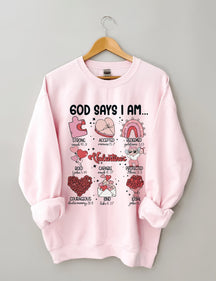 Trendiges Sweatshirt mit Buchstaben-Print
