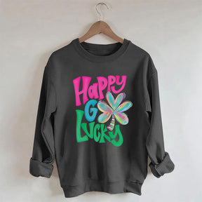 Shamrock Happy Go Lucky Sweatshirt