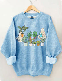 Ghost Plant Lady Sweatshirt