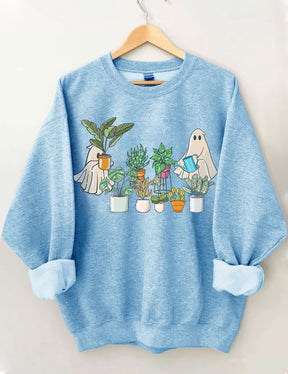 Ghost Plant Lady Sweatshirt