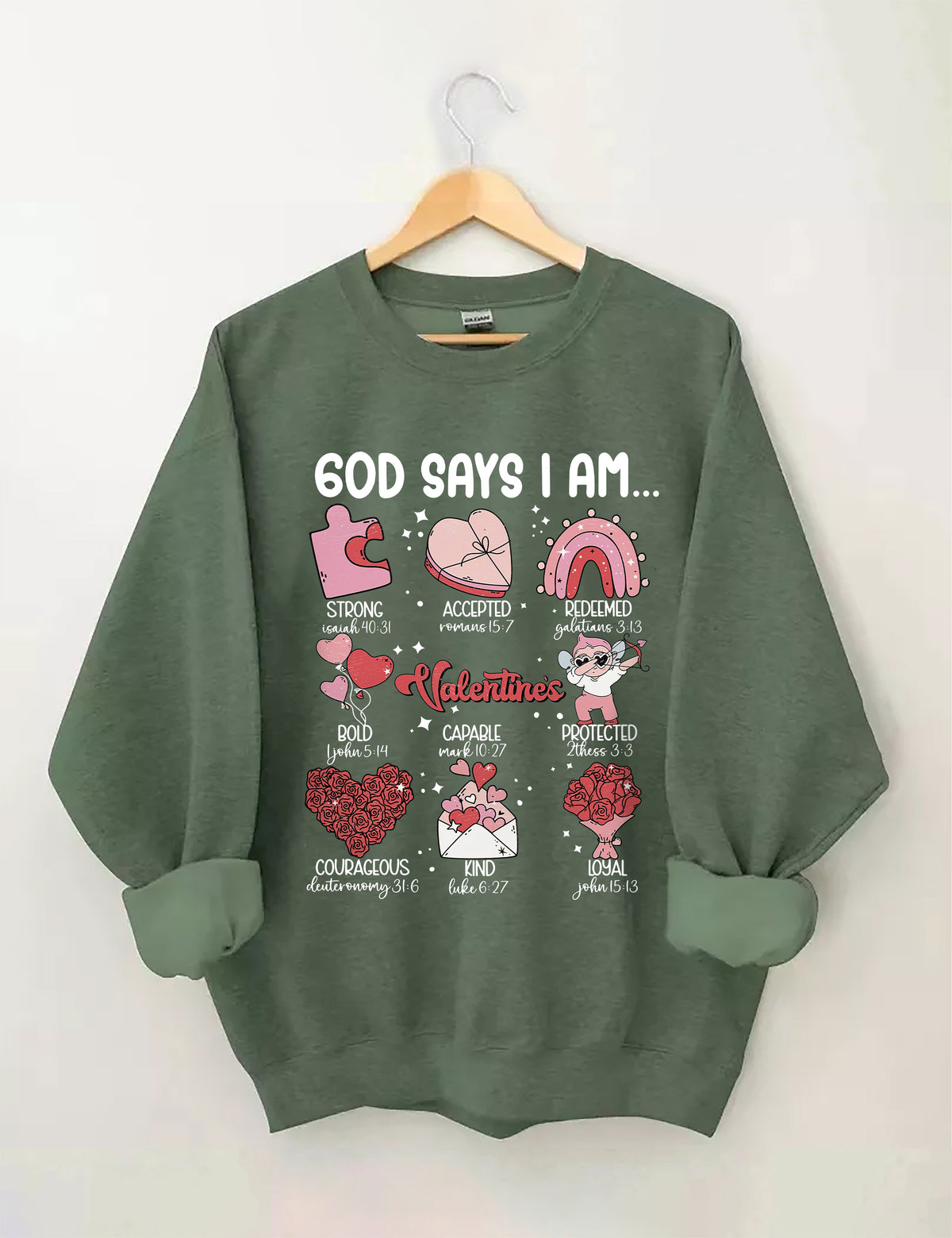 Trendiges Sweatshirt mit Buchstaben-Print