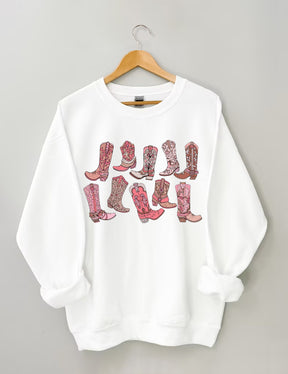 Cowgirl Boots Sweatshirt