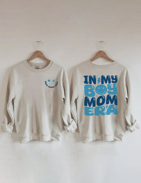 In My Boy Mom Era Sweatshirt