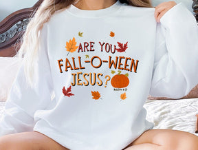 Êtes-vous en train de tomber O Ween Jesus Sweat-shirt