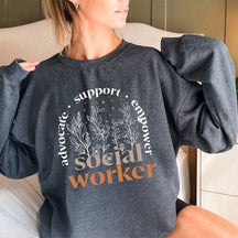 Sweat-shirt de travailleur social scolaire