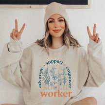Sweat-shirt de travailleur social scolaire