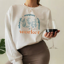Sweat-shirt de travailleur social scolaire
