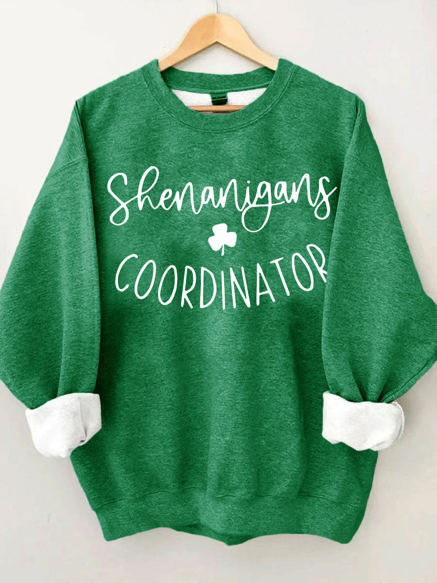 Sweat-shirt du coordinateur des manigances