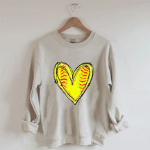 Baseball Heart Sweatshirt