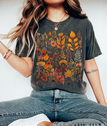 Cottagecore Wildflower Shirt Floral Shirt