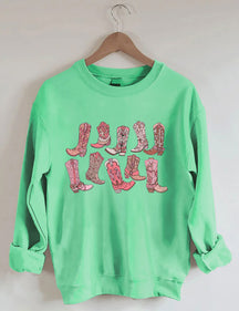 Cowgirl Boots Sweatshirt
