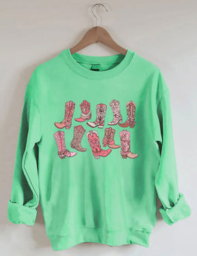 Cowgirl Boots Sweatshirt