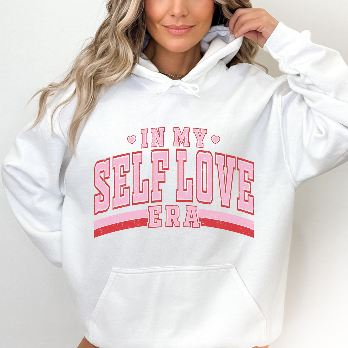 In My Self Era Valentines Graphic Hoodie