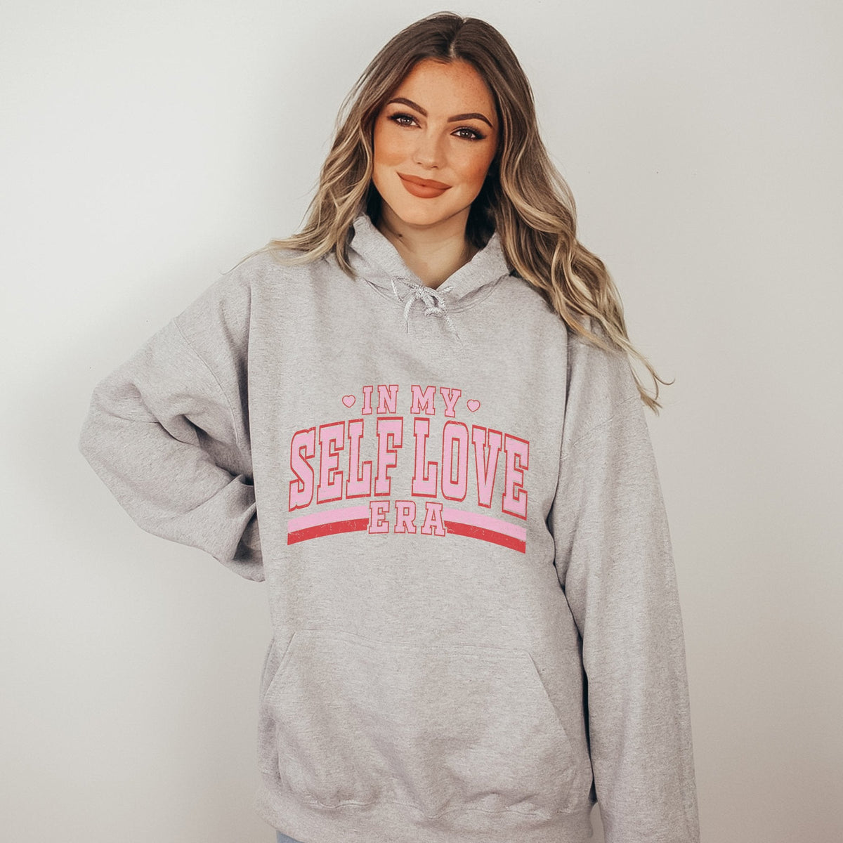 In My Self Era Valentines Graphic Hoodie